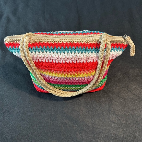 The Sak Multicolor Crochet Tote Bag - Picture 6 of 7